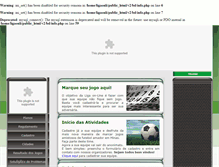 Tablet Screenshot of ligaonline.com.br